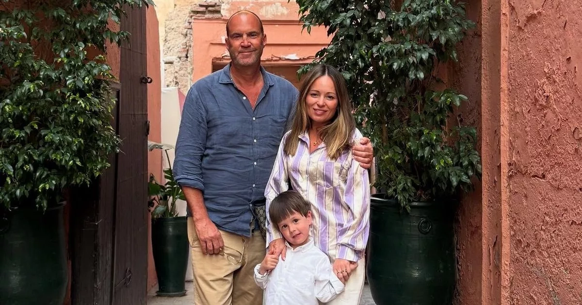 Johnny Vaughan's sun-drenched Moroccan holiday with rarely-seen partner and son