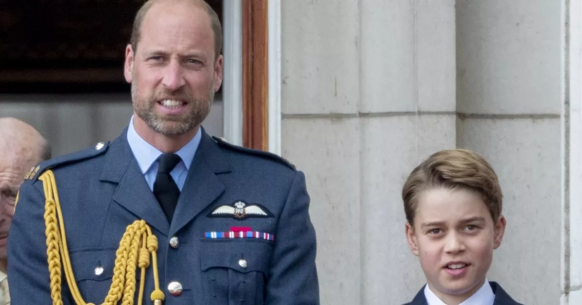 Prince George's sweet nickname for dad Prince William as he joins him at major event