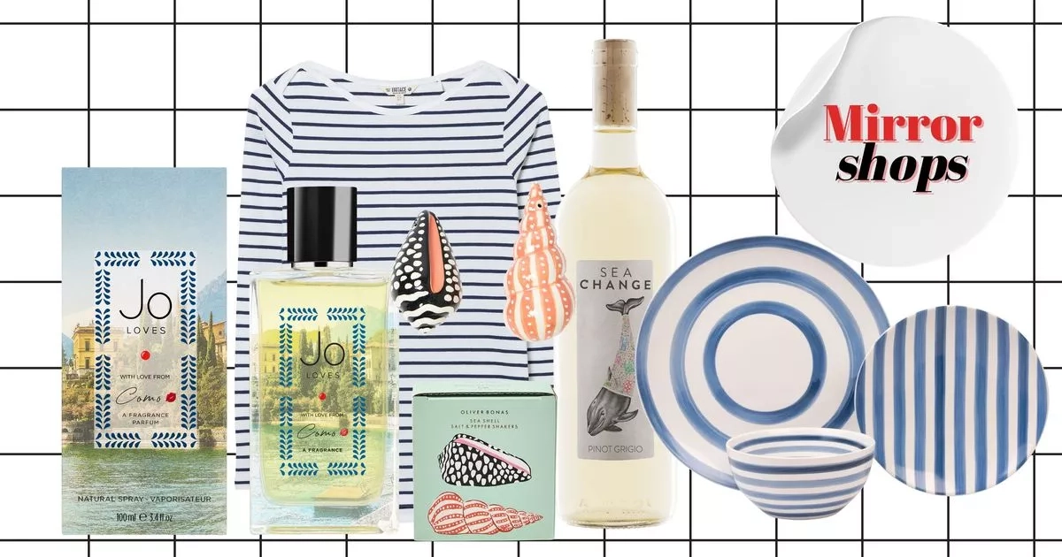 What to shop this weekend: Coastal-themed buys from £13