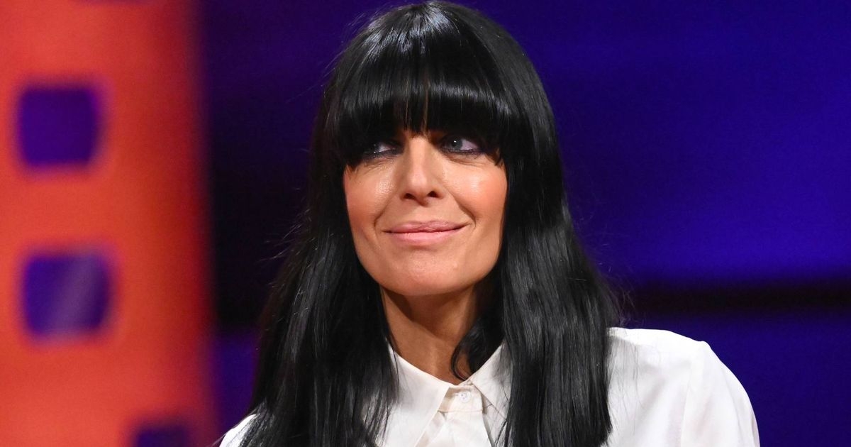 Claudia Winkleman's lightweight cardigan is perfect on holiday for cool evenings