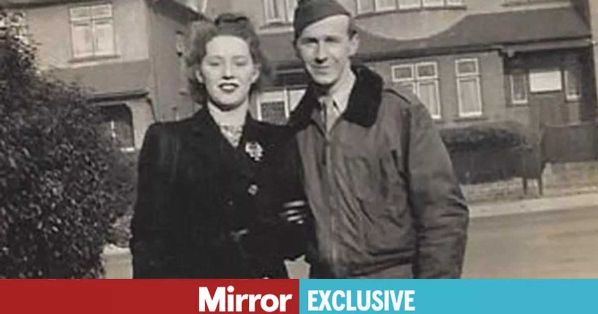 Lost letters tell adorable WW2 love story of US airman and his Brit sweetheart