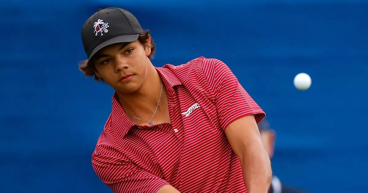 Charlie Woods' response sums him up after failing to make US Open qualifying