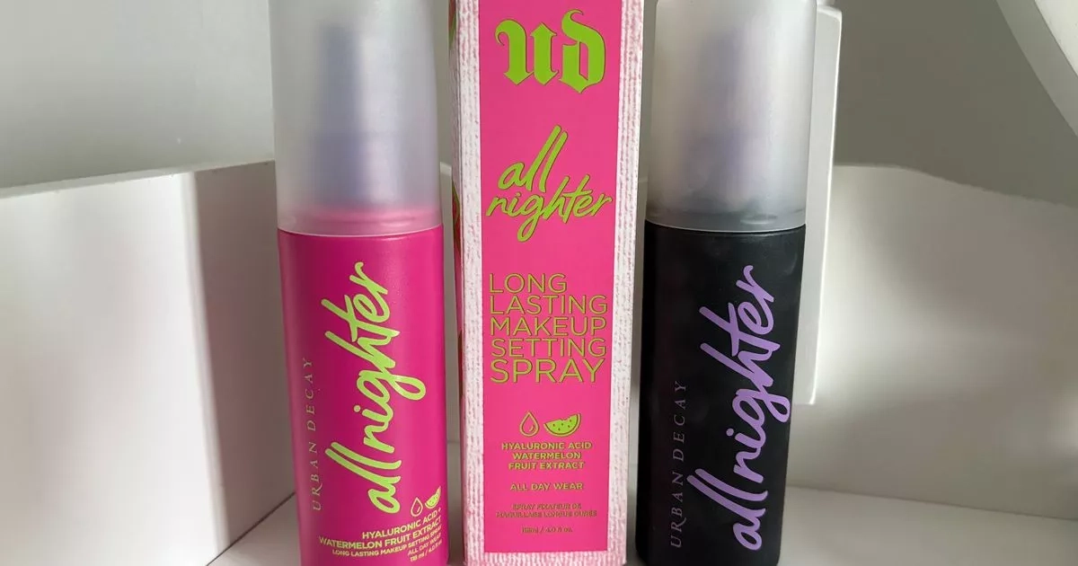 'I tried Urban Decay's new setting spray perfect for summer'