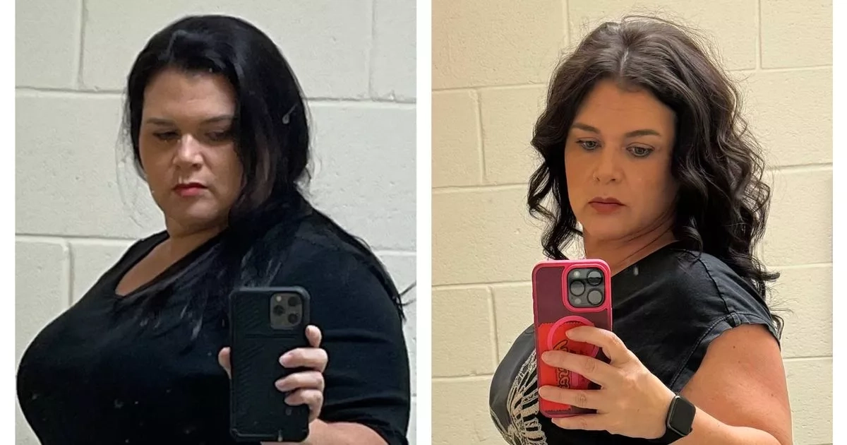 Mum loses more than 11 stone doing 'wall pilates' at home