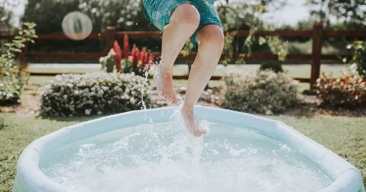 Warning issued to parents over the safety of paddling pools ahead of UK heatwave