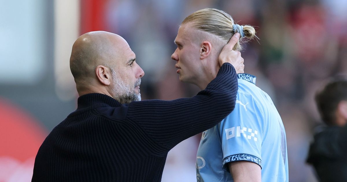 Pep Guardiola breaks unwritten Man City rule to make Erling Haaland decision