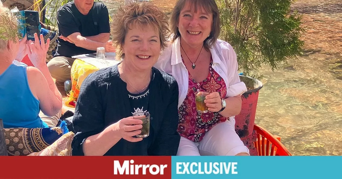 ‘I was nervous to travel after my husband died until I made a friend on holiday'