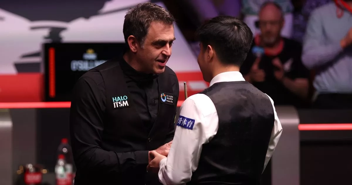 Zhao Xintong disagrees with Judd Trump and Ronnie O'Sullivan's life decision