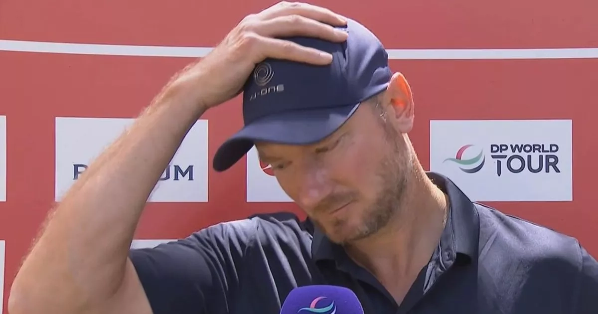 Golf star reduced to tears after finally ending six-year run "through hell"