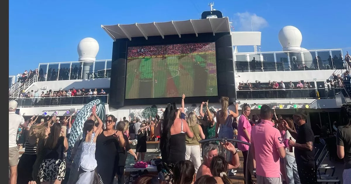 Luxury cruise passengers seen partying hours before grandad died on stag do