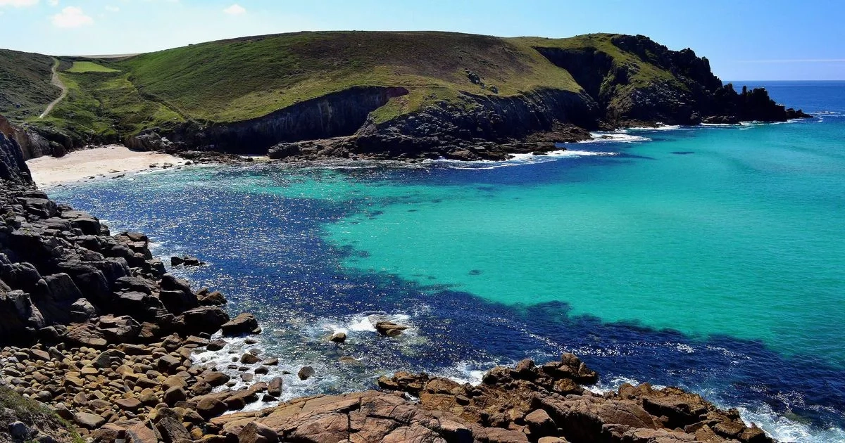 UK beach is 'one of the most secluded in the world' with beautiful blue waters