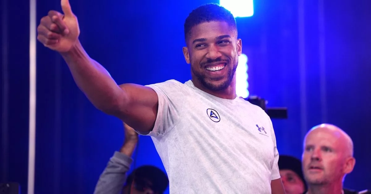 Anthony Joshua richer than Harry Kane as boxer's staggering net worth revealed