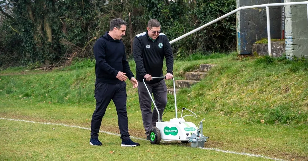 Gary Neville launches new campaign to save Britain's 50 worst football pitches