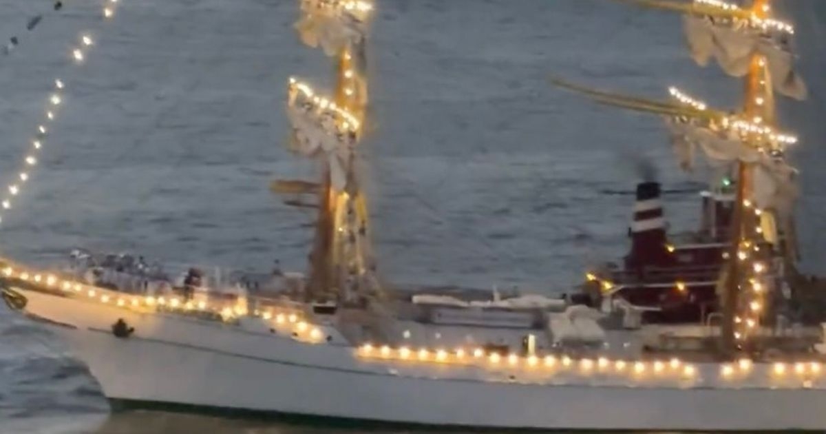 WATCH: The moment a 200 crew Mexican training vessel strikes Brooklyn Bridge