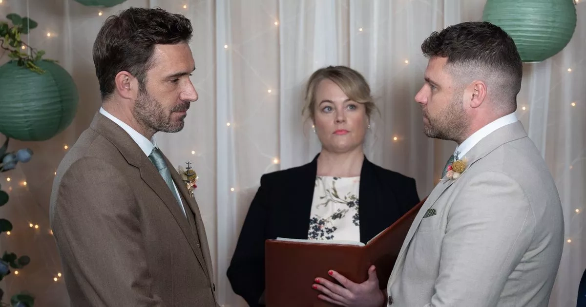 Emmerdale's most memorable weddings from helicopter terror to kidnapping