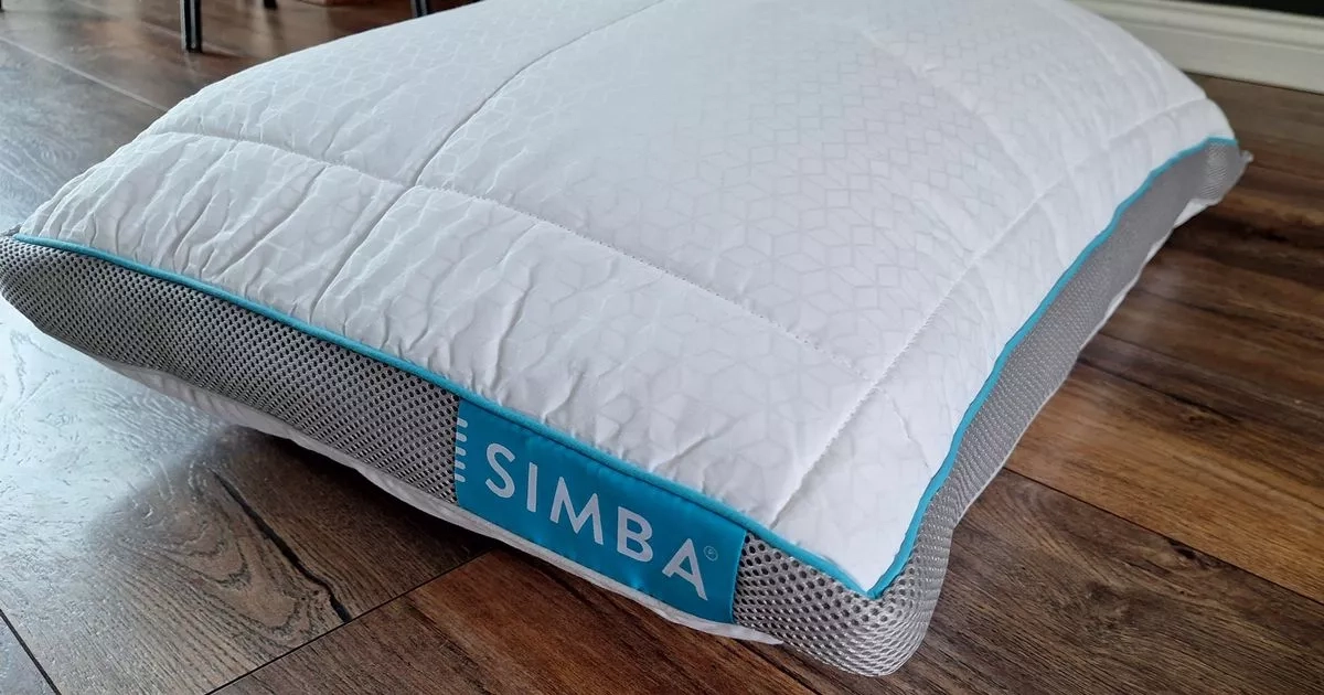 ‘I tried Simba's pillow - it made a big difference to morning neckache'