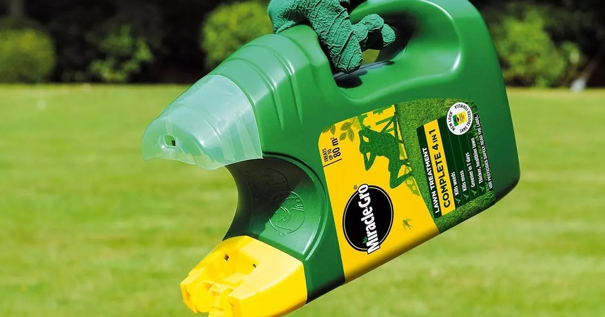 Amazon's best-selling MiracleGro banishes weeds and improves lawns ‘within days'