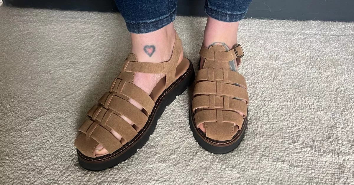 I found the best £65 lookalike for Dr Martens £150 fisherman sandals at Fat Face