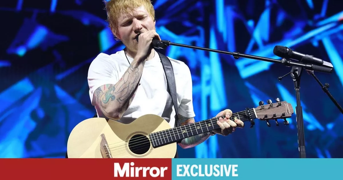 Ed Sheeran given unusual secret code name ahead of Big Weekend surprise set