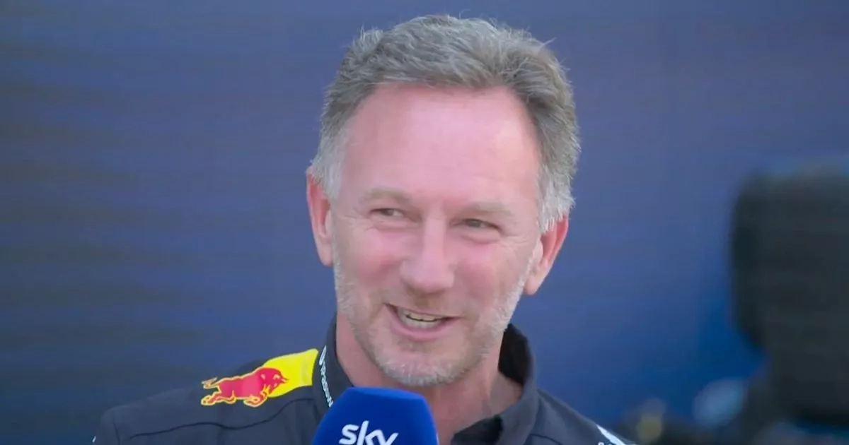 Christian Horner hijacks live Sky Sports F1 interview to insult new rival