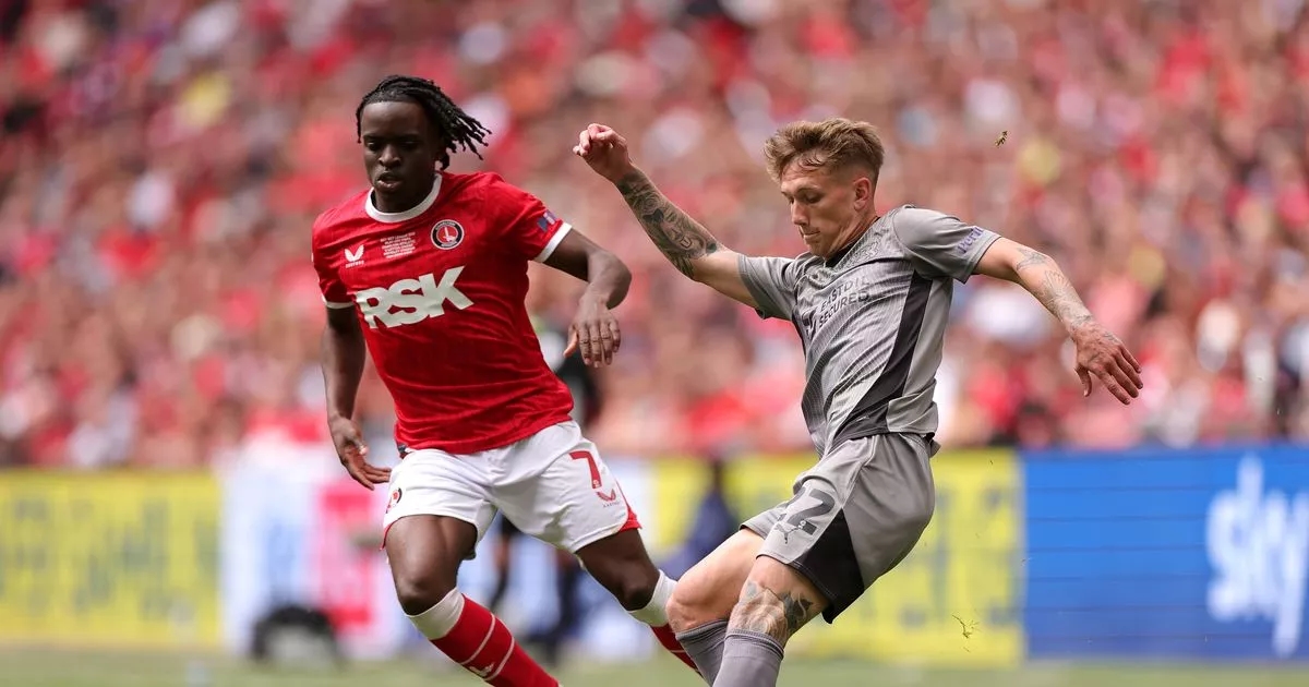 League One play-off final descends into chaos with fans fuming at long stoppage