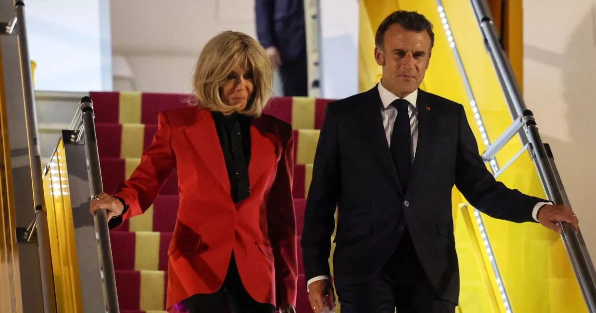 Donald Trump's marriage advice for Emmanuel Macron after wife shoved him