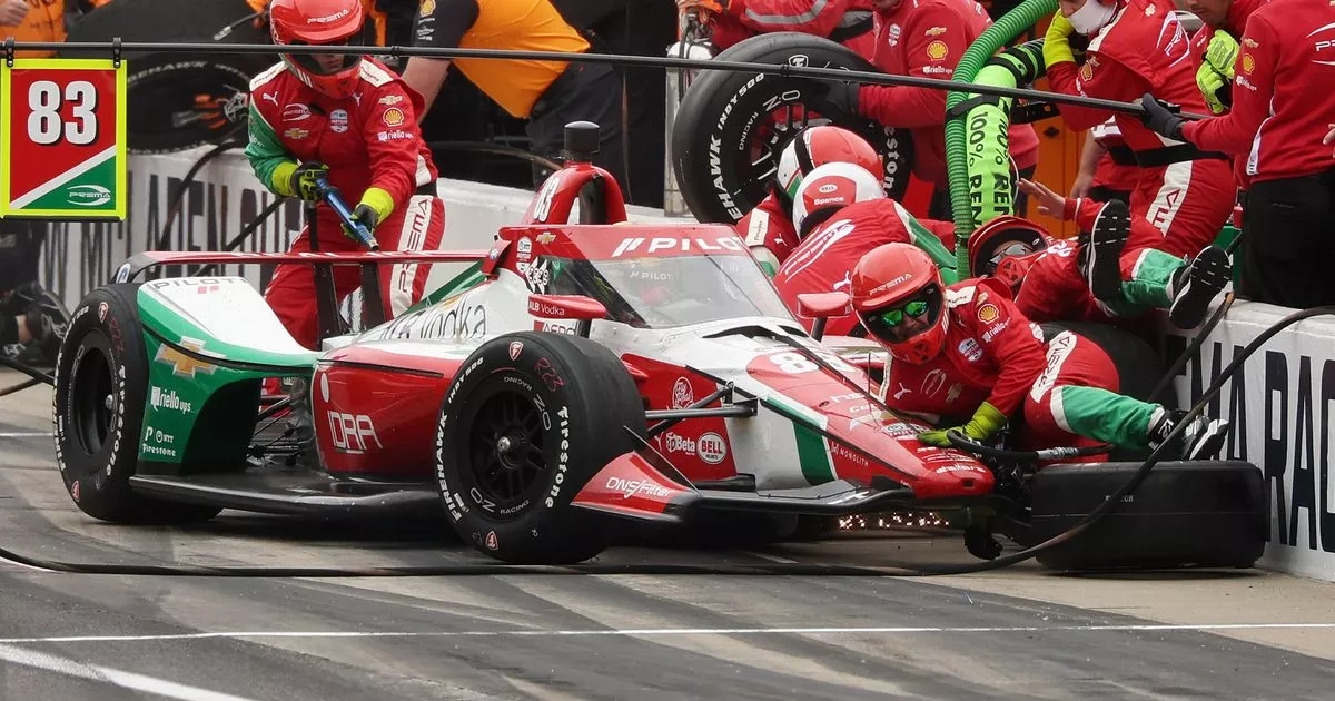 Indy 500 driver ploughs into pit crew leaving four injured in horror crash