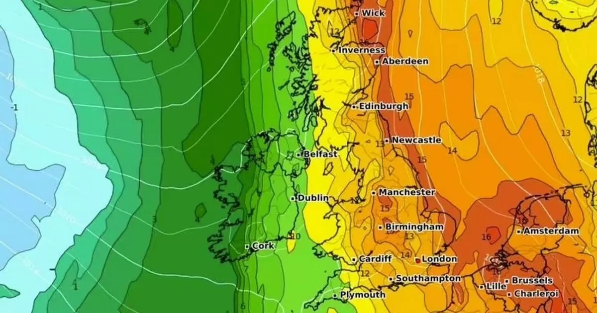 Exact date Iberian jet stream to scorch Brits with 29C heat bomb heading for UK