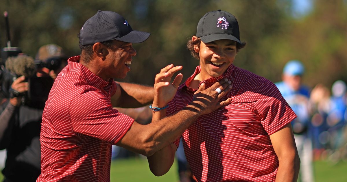 Charlie Woods' coach's critique becomes irrelevant as Tiger's son shows attitude