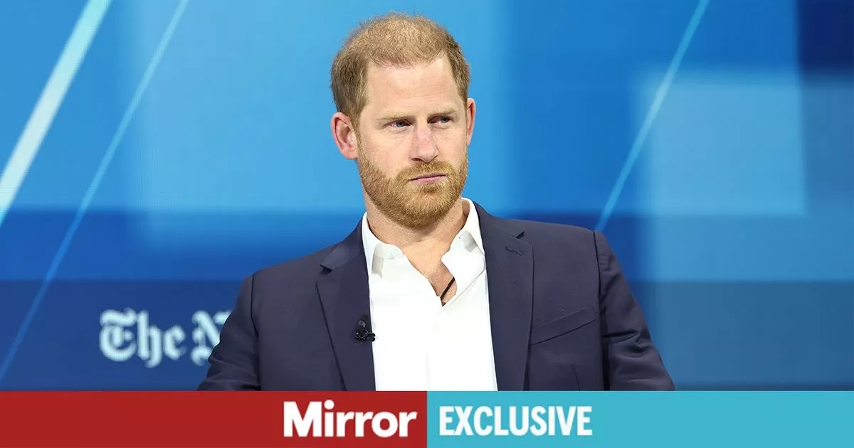 Prince Harry to be 'even angrier in new royal row' if latest move goes wrong