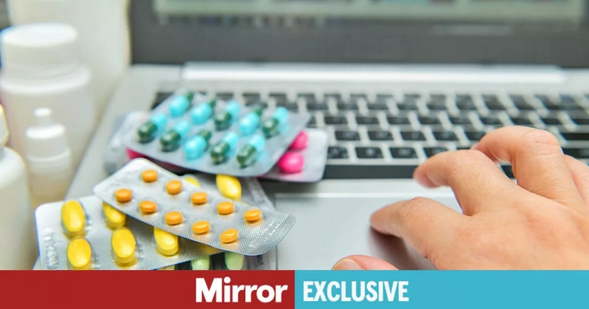 Soaring numbers of Brits hooked on painkillers fuelled by online cowboys