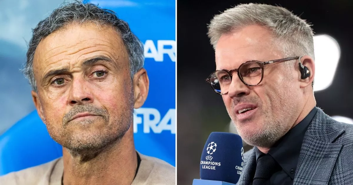Jamie Carragher details real reason PSG boss Luis Enrique refuses to talk to him