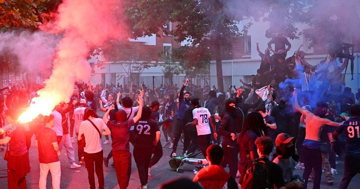 Paris descends into chaos with 81 arrests after PSG's Champions League victory
