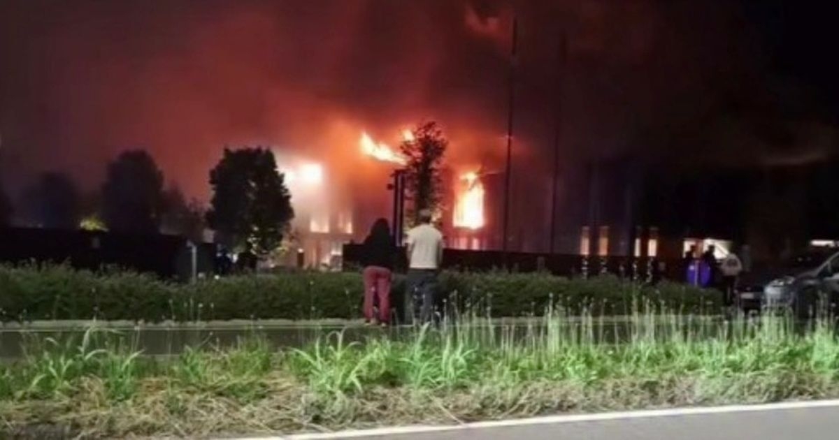 Fire rips through Fiorentina's training ground as four people rushed to hospital