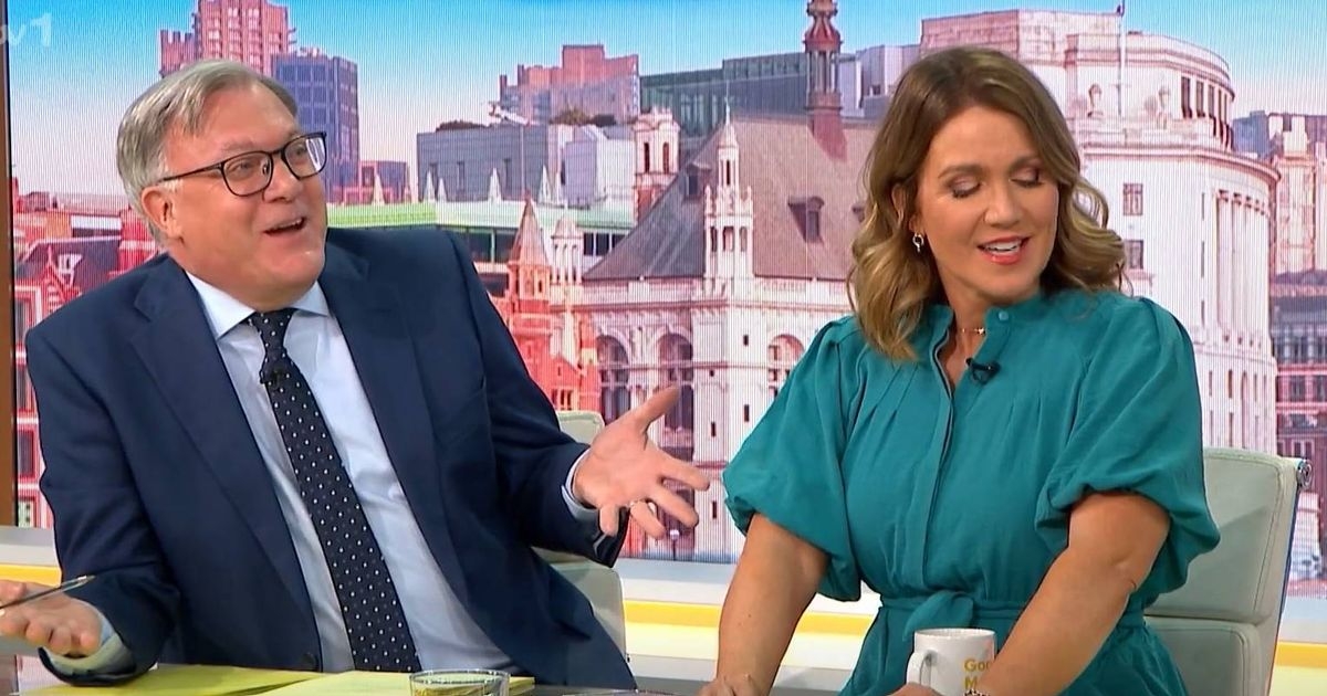 GMB's Susanna Reid forced to intervene after co-star's X-rated remark