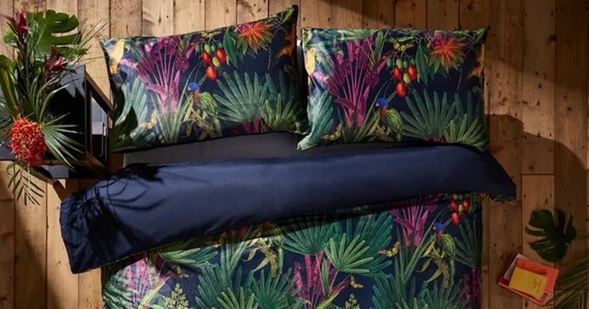 Dunelm shoppers hail tropical bedding with near-perfect rating