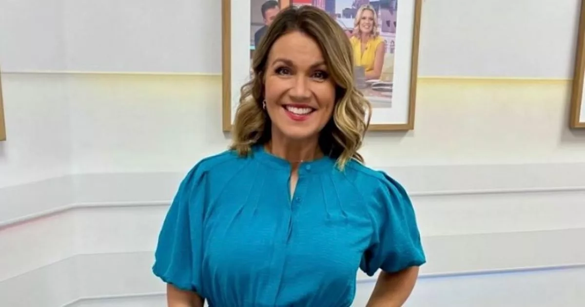 Susanna Reid wows in teal midi dress shoppers can get for under £30
