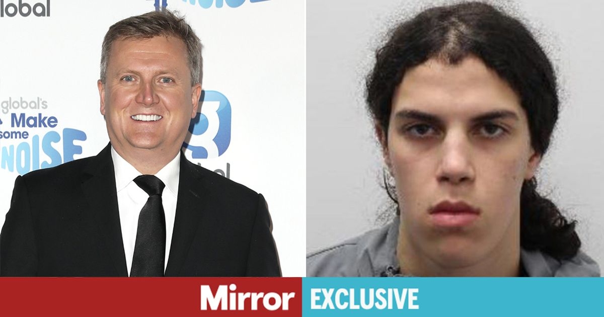 Rolex thief who threatened to behead Aled Jones with machete seen for first time
