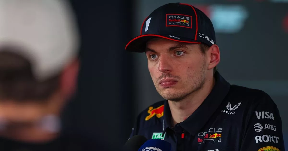 Verstappen slaps away Netflix microphone during Norris chat at Spanish GP