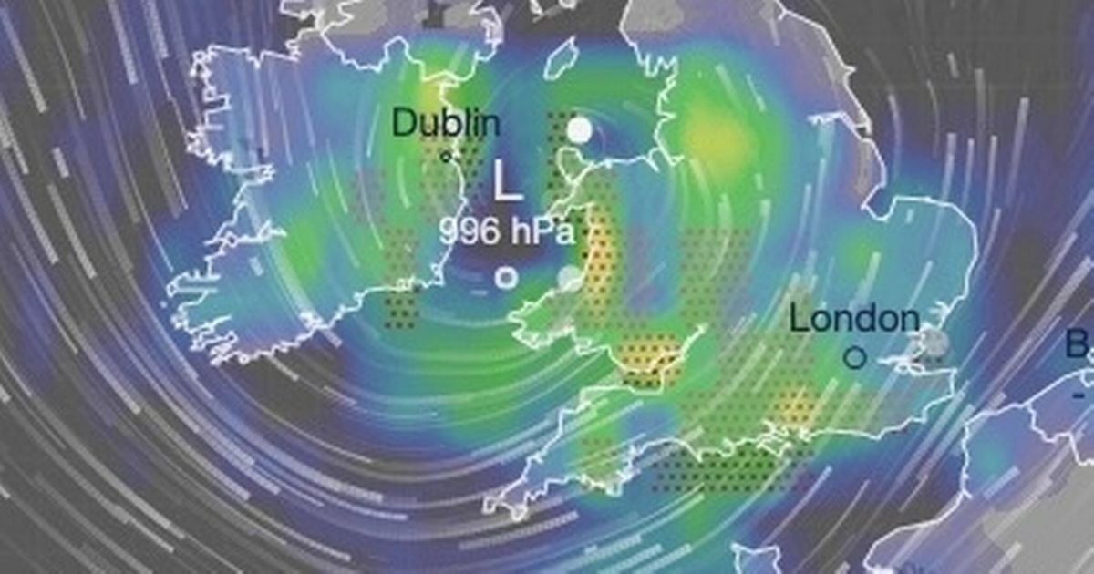 Weather forecaster's blunt six-word advice to anyone getting married this week