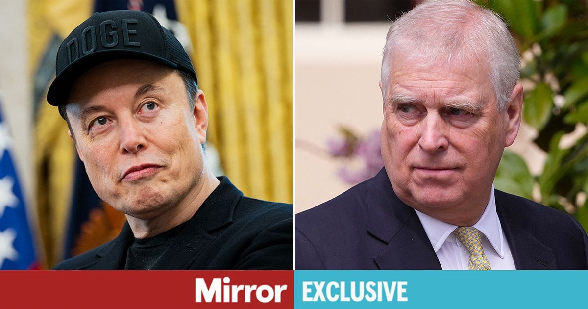 Musk bombshell fears grow for Prince Andrew after Trump feud Epstein 'bomb'