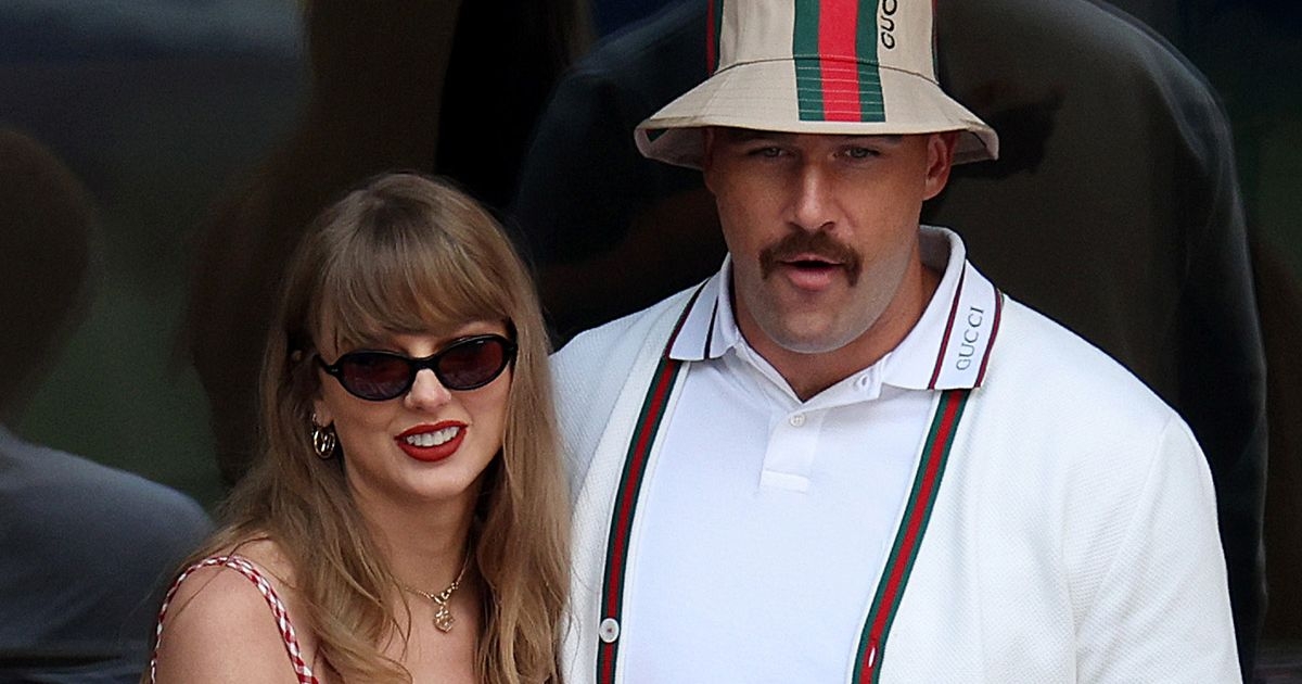 Taylor Swift and Travis Kelce adorable wedding snaps send fans wild