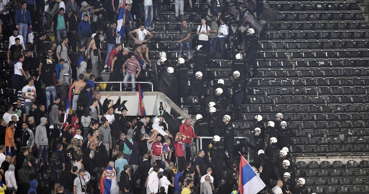 Terrorism police deployed amid violence fears for World Cup qualifier