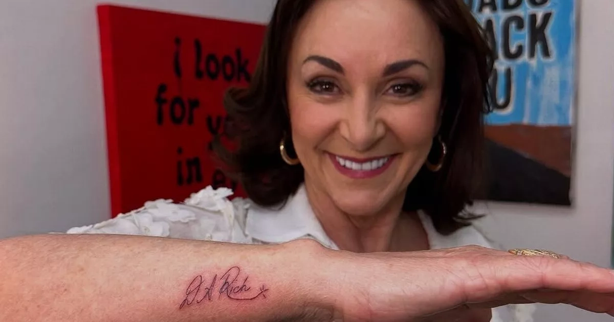 Shirley Ballas gets tattoo in honour of late brother who died by suicide
