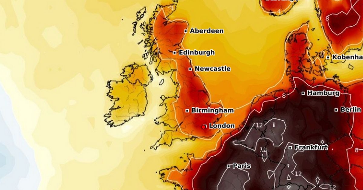 Exact date 34C 'Spanish plume' will hit Brits as maps show spike next week