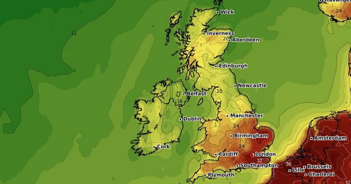 Major European heatwave set to hit 45C – see how it will impact UK weather