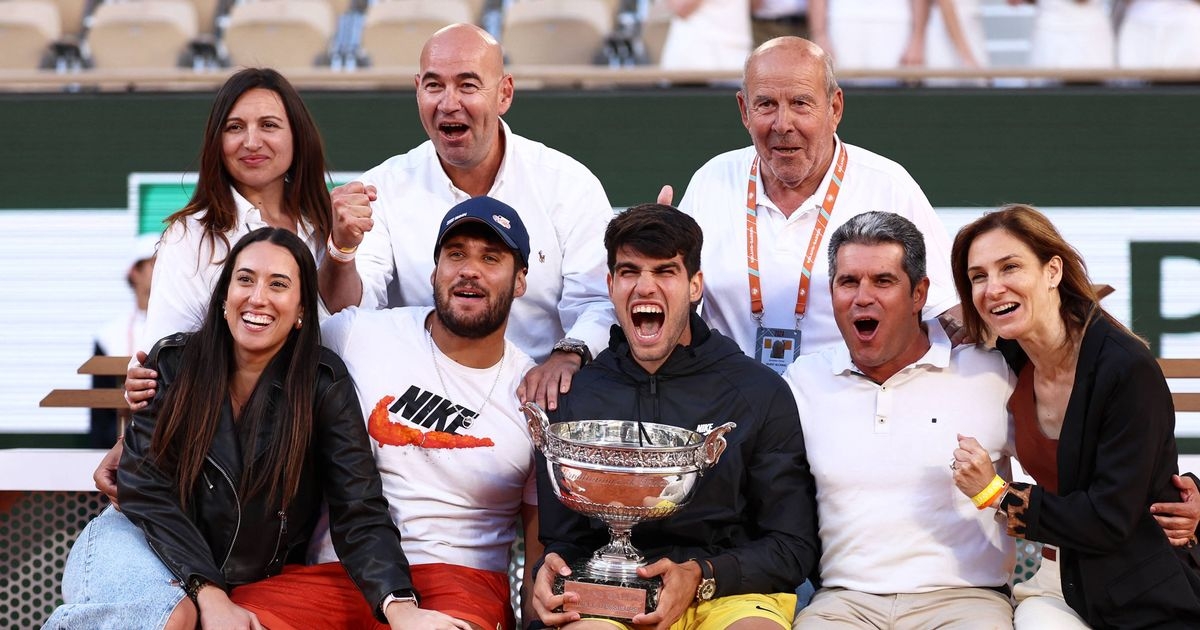 Inside Carlos Alcaraz's inner circle who he turned to before French Open triumph