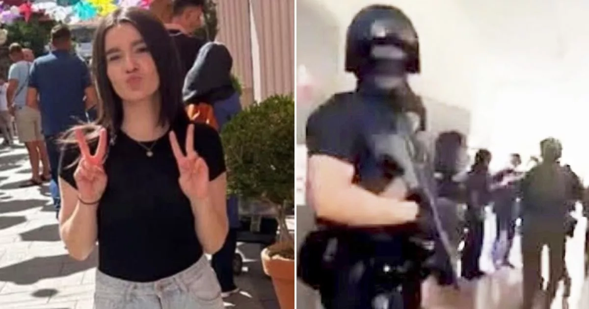 Pupils pretended to be dead in school shooting rampage as first victim pictured