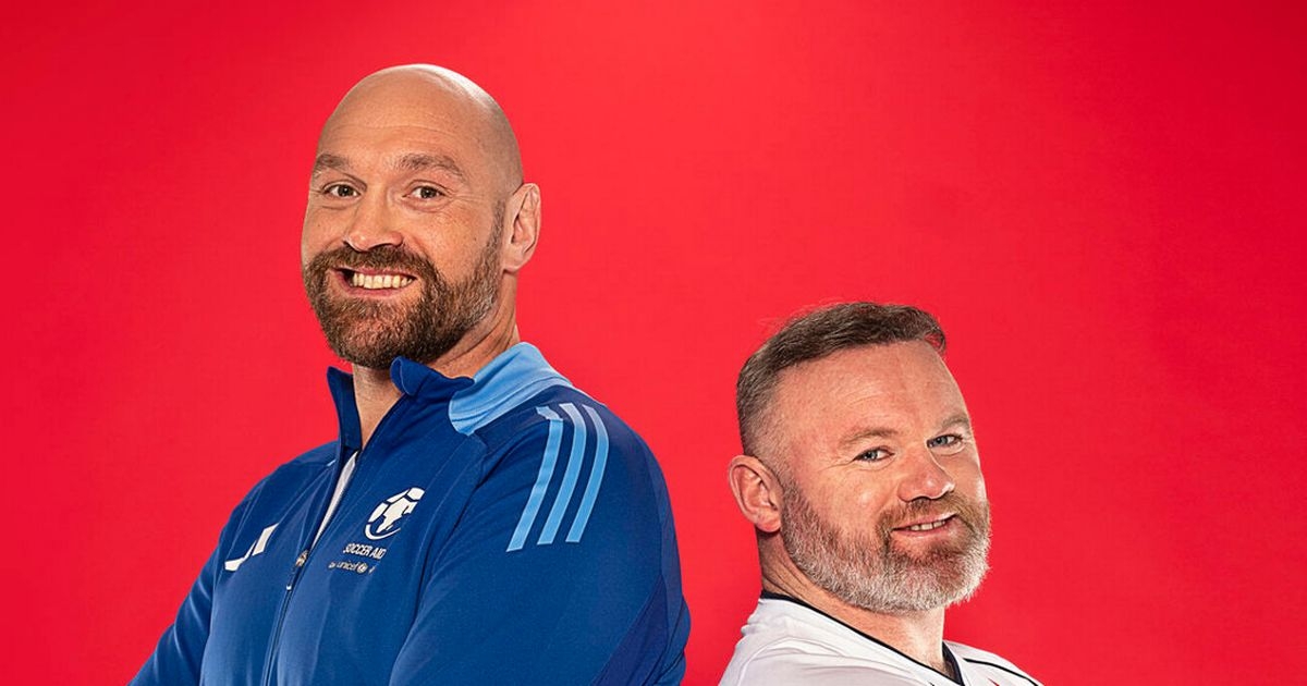 Tyson Fury jokingly made offer to Wayne Rooney before Oleksandr Usyk fight