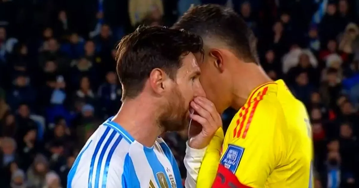 What Lionel Messi said to James Rodriguez in angry on-pitch confrontation